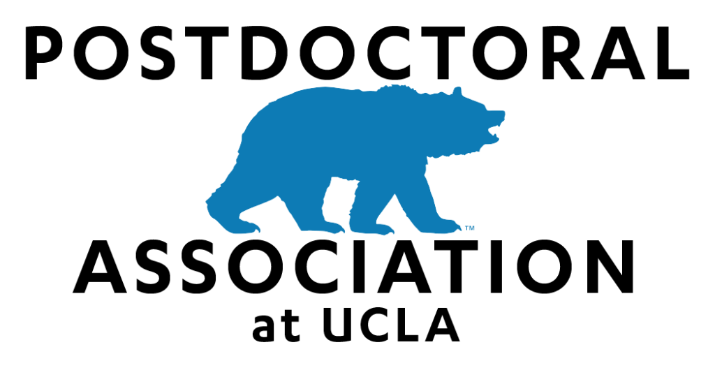 Postdoctoral Association at UCLA with the UCLA bruin image